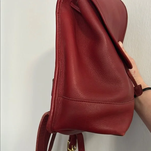 Vintage Coach Daypack No.E1D-9791 Vintage Coach 9791 Daypack Backpack Dark Brown | eBay main image 3